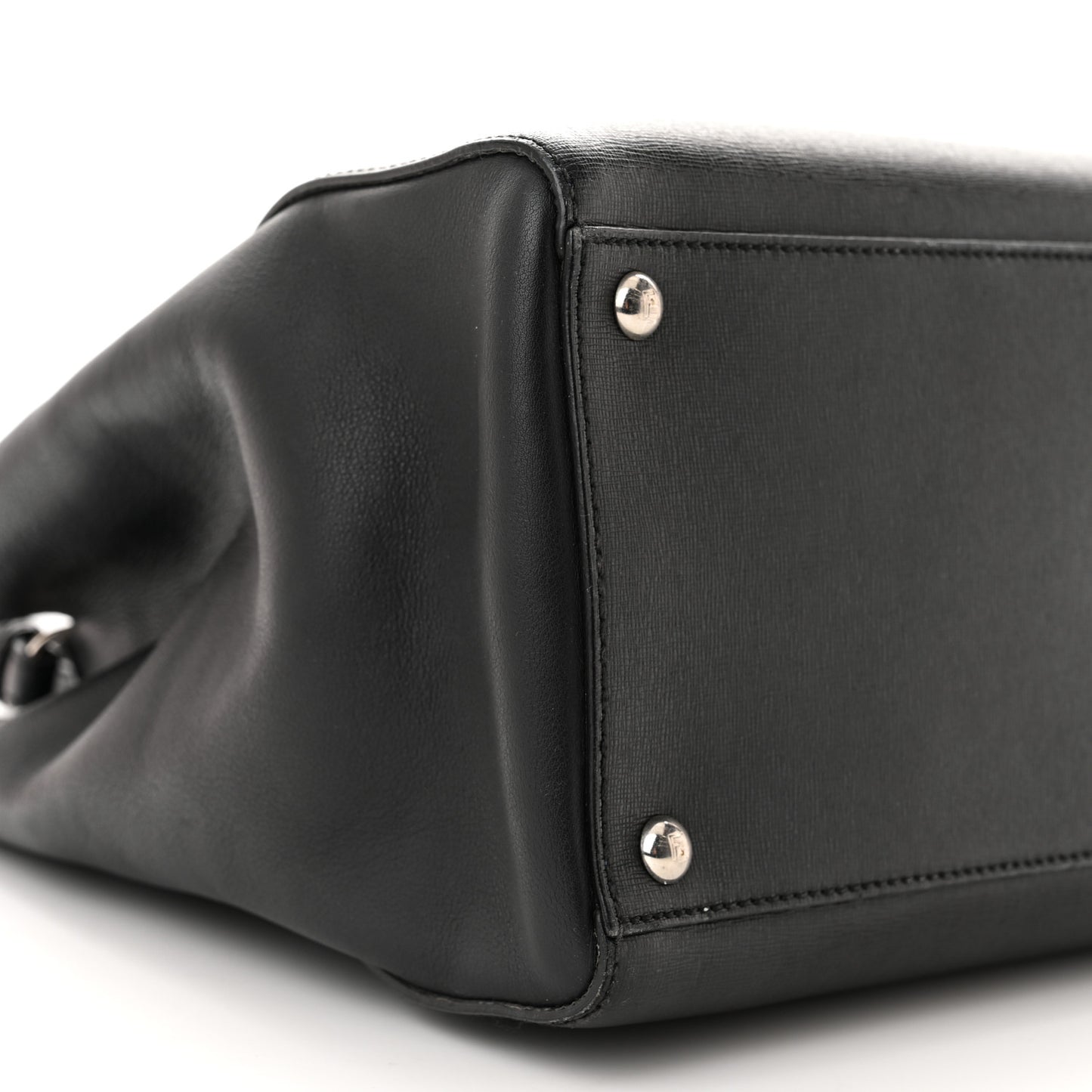 Vitello Elite Regular 2Jours Tote Black Vino
