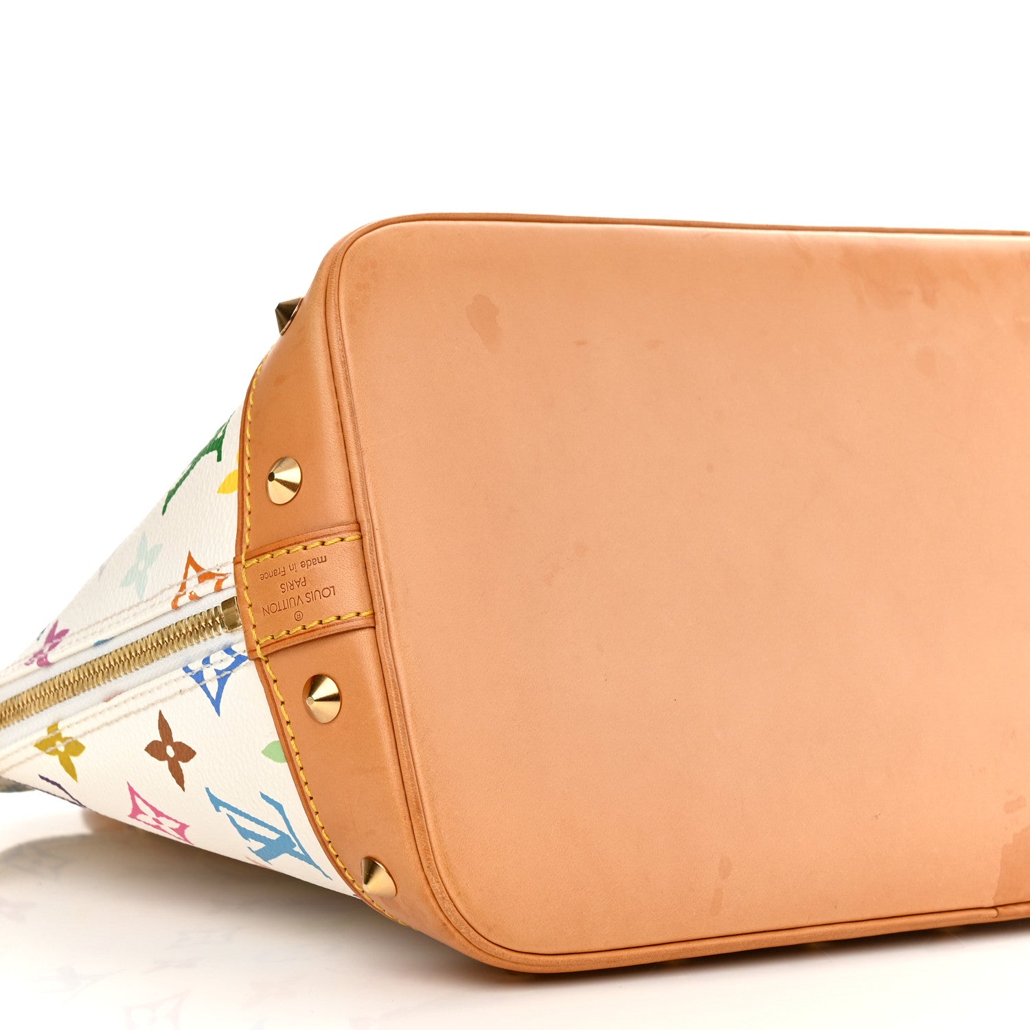 Louis Vuitton Monogram Multicolor Alma White 8 of 9