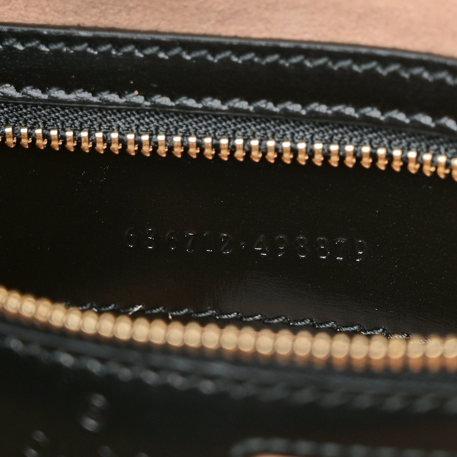 Gucci Boarded Dyana Lux Calfskin Medium Jackie 1961 Hobo Black 7 of 10