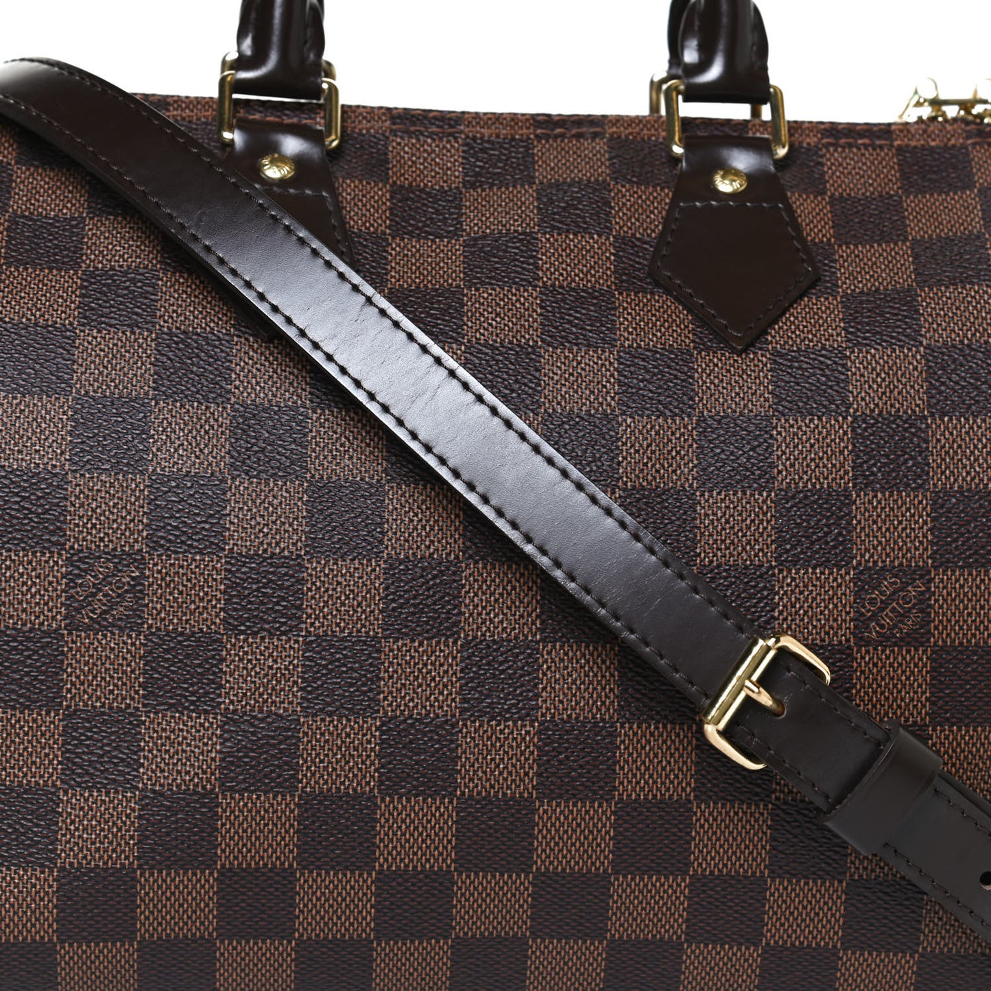 Damier Ebene Speedy Bandouliere 25