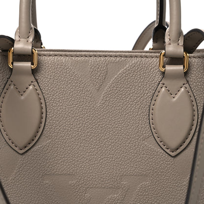 Louis Vuitton Empreinte Monogram Giant Onthego MM Tourterelle 6 of 8