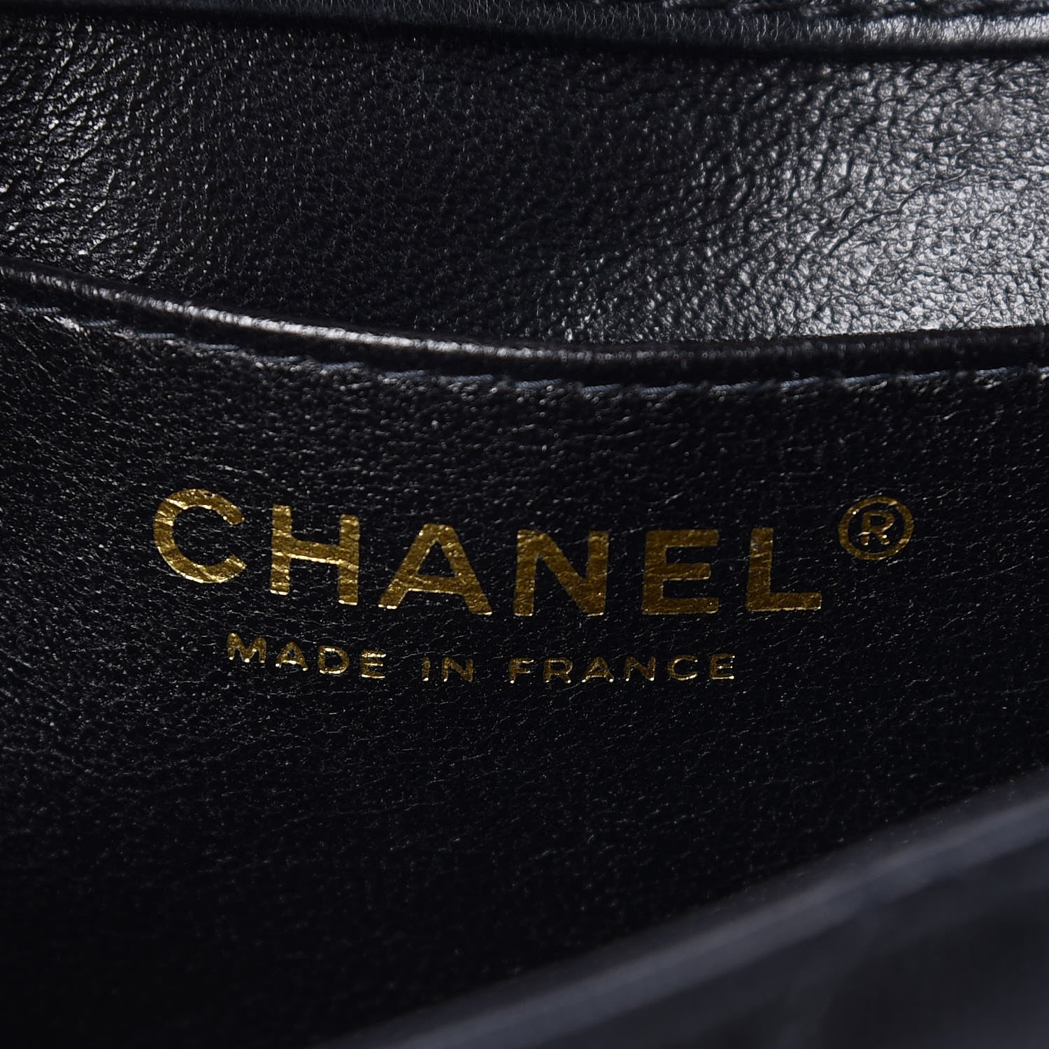 Chanel Lambskin Quilted Mini Flap Black 6 of 10