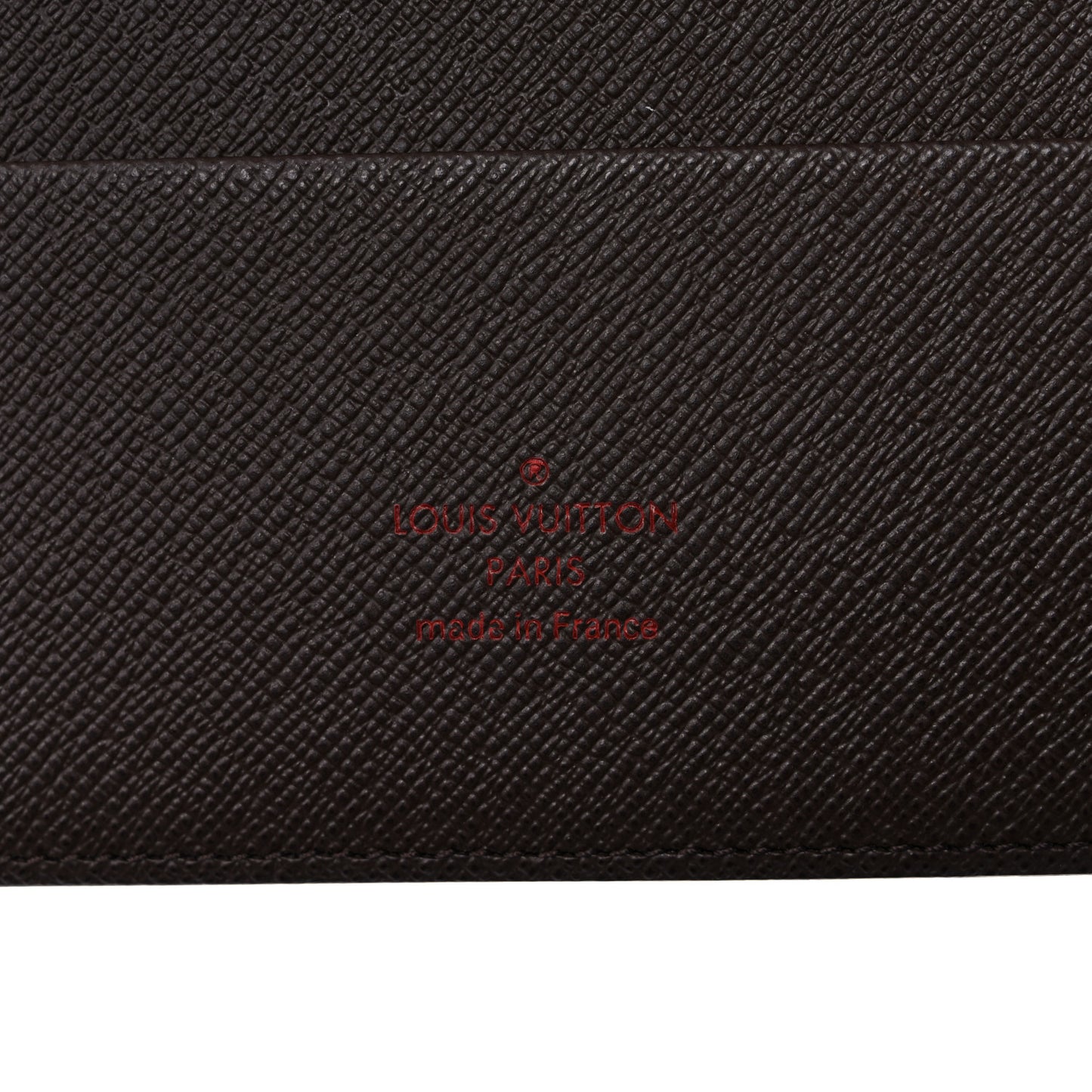 Damier Ebene Large Ring Agenda Cover