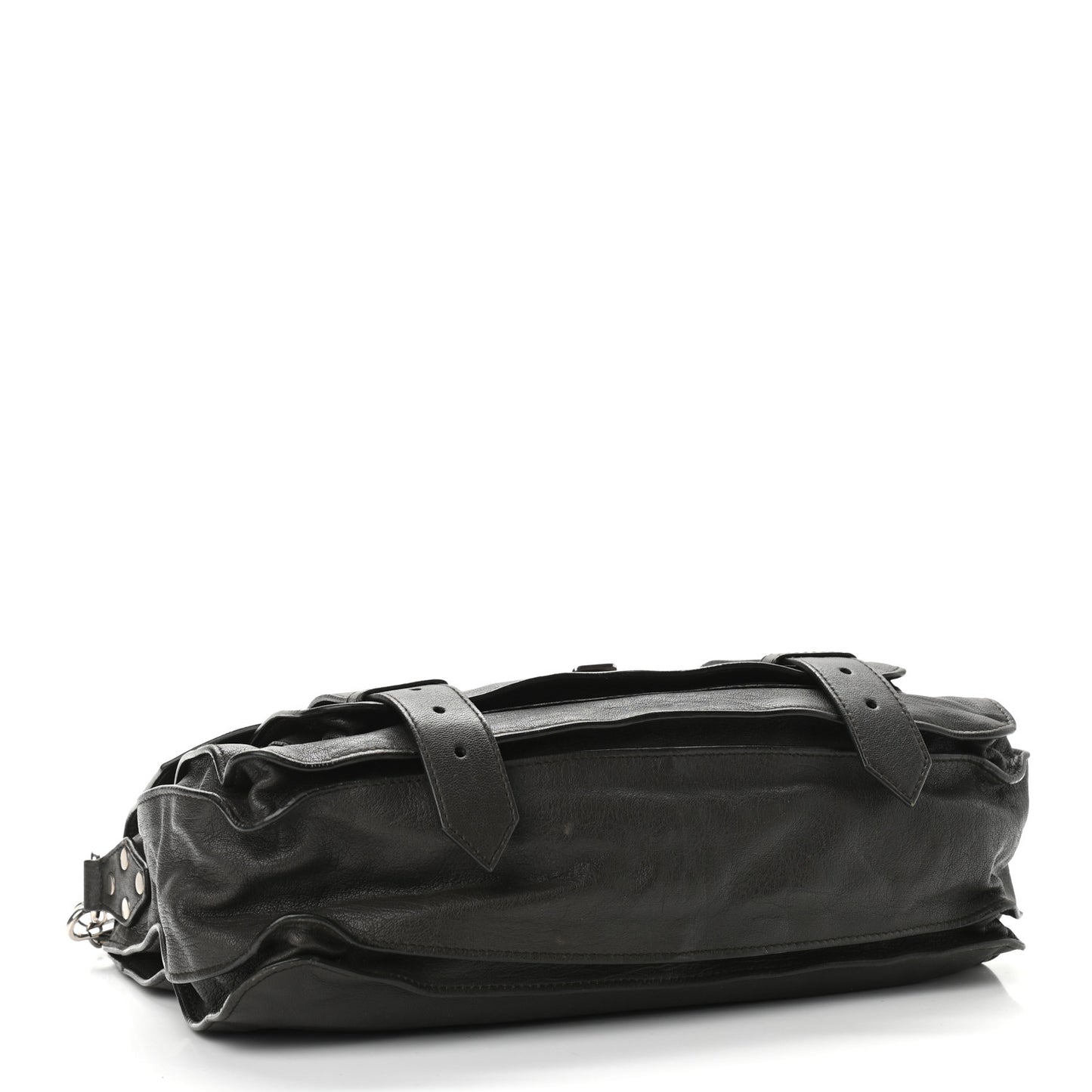 Lambskin Medium PS1 Satchel Dark Chocolate