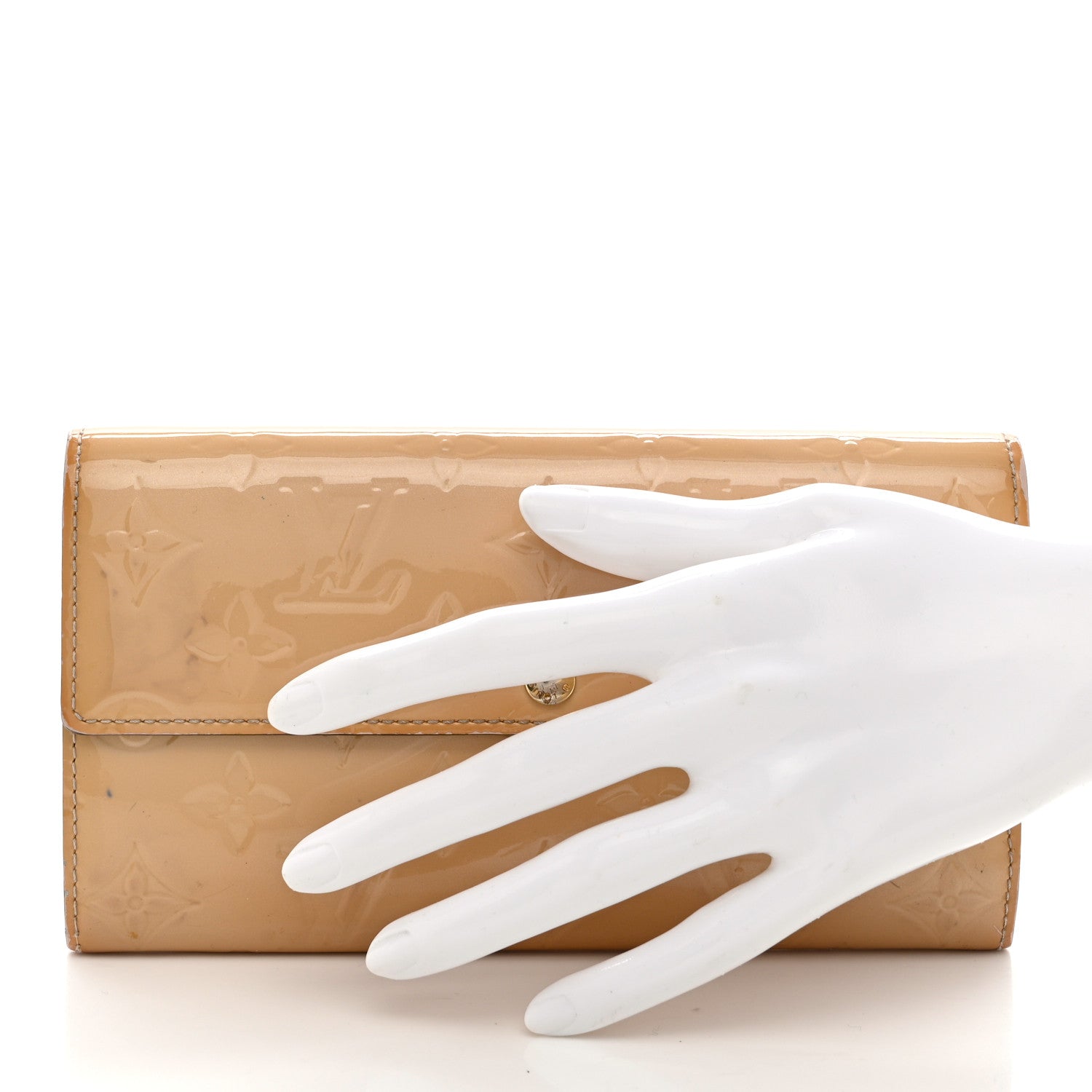 Louis Vuitton Vernis Sarah Wallet Rose Florentin 2 of 10