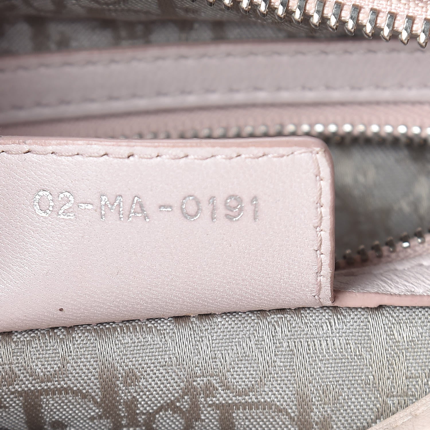 Christian Dior Lambskin Cannage Medium Lady Dior Light Pink 8 of 32