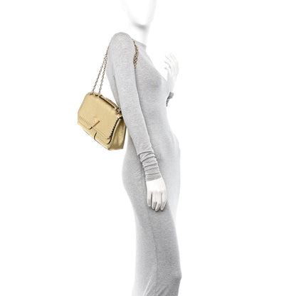 Louis Vuitton Cuir Plume Ecume Very Chain Bag Gold 3 of 11