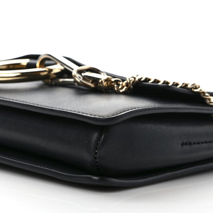 Chloe Suede Calfskin Small Faye Shoulder Bag Black 6 of 11