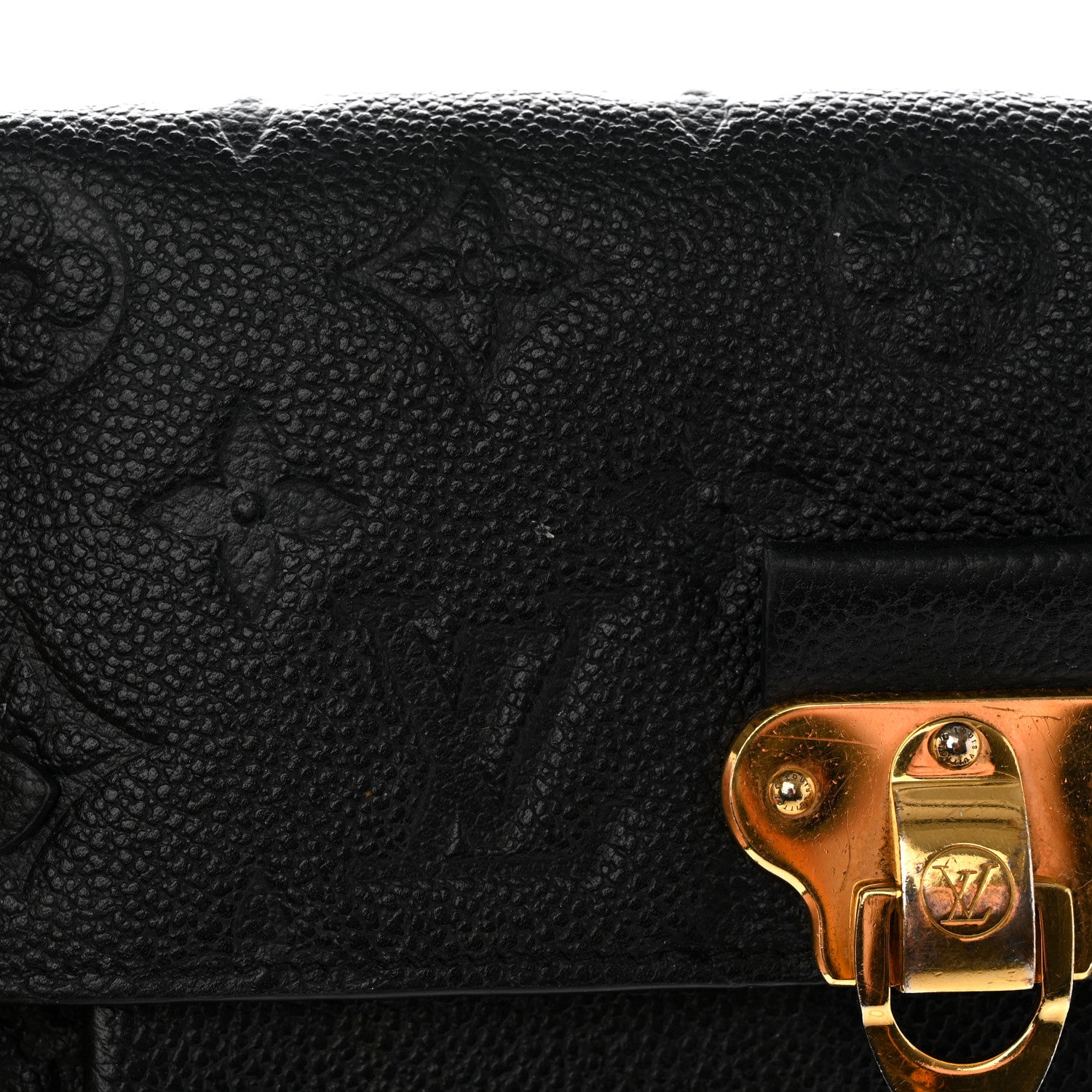 Louis Vuitton Empreinte Vavin Chain Wallet Black 11 of 15