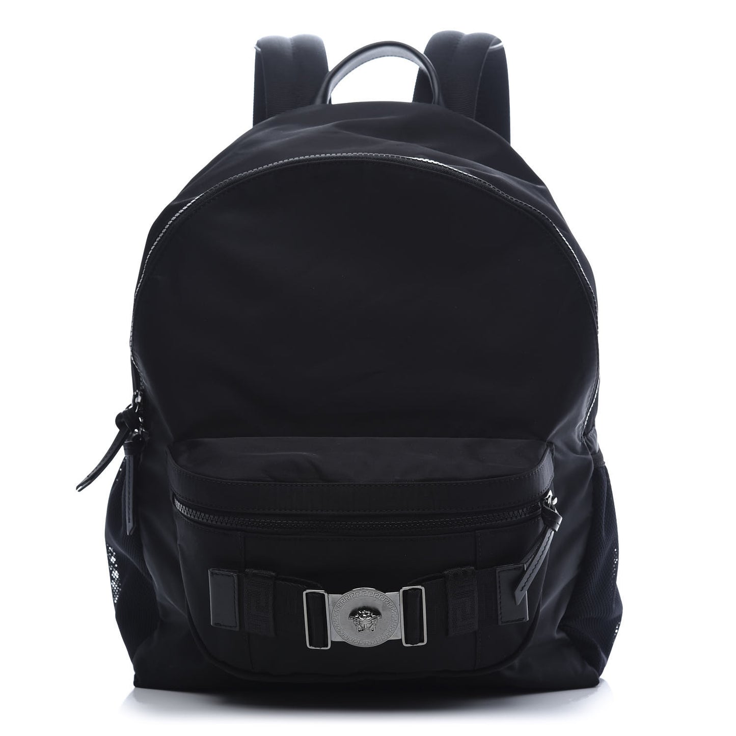 Nylon Palazzo Backpack Black