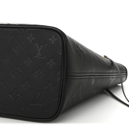 Louis Vuitton Empreinte Monogram Giant Neverfull MM Black 10 of 10
