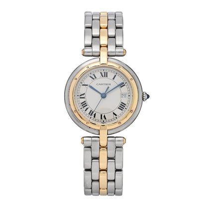Cartier Stainless Steel 18K Yellow Gold 29mm Panthere Vendome Quartz Watch 1 of 4