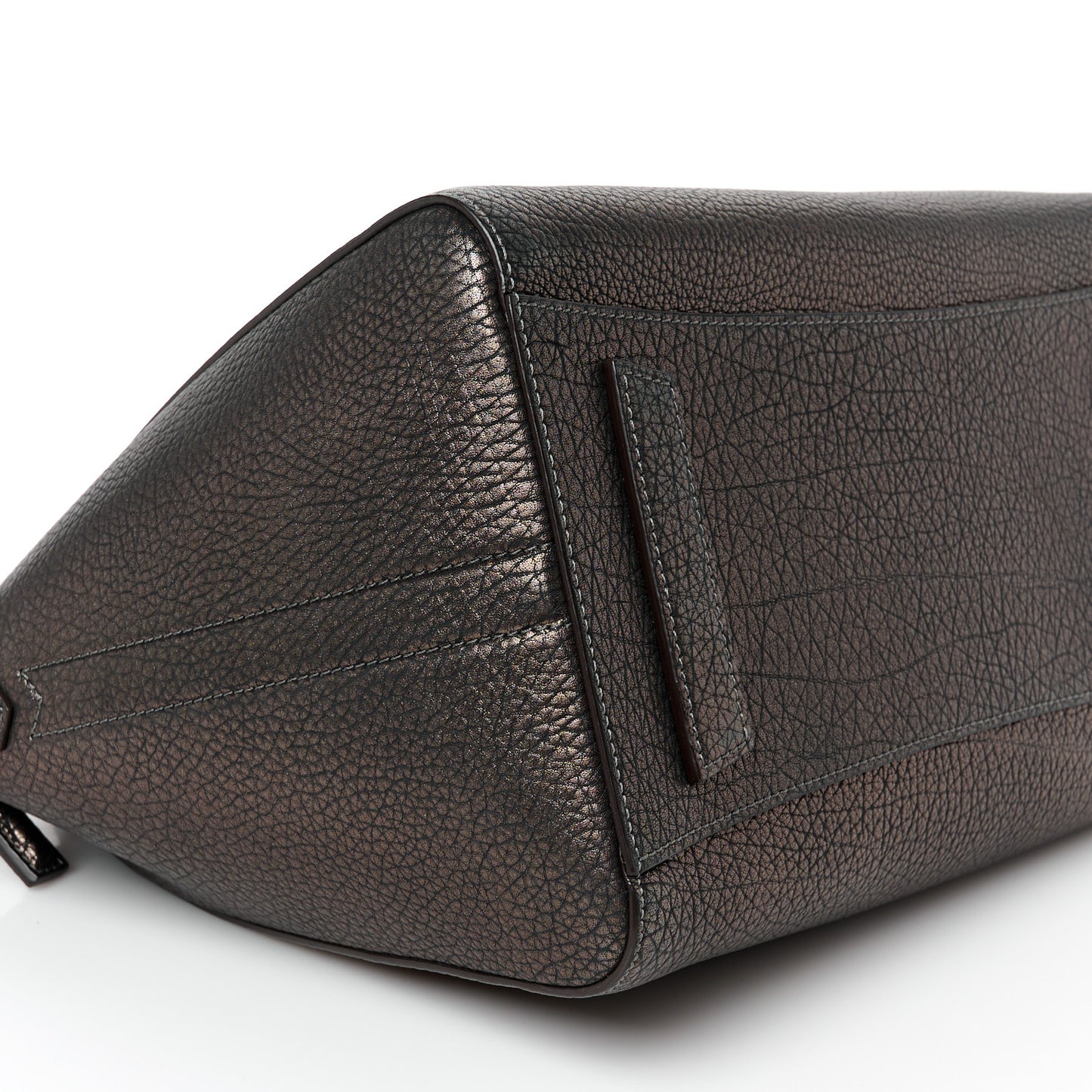 Metallic Sugar Goatskin Medium Antigona Gunmetal