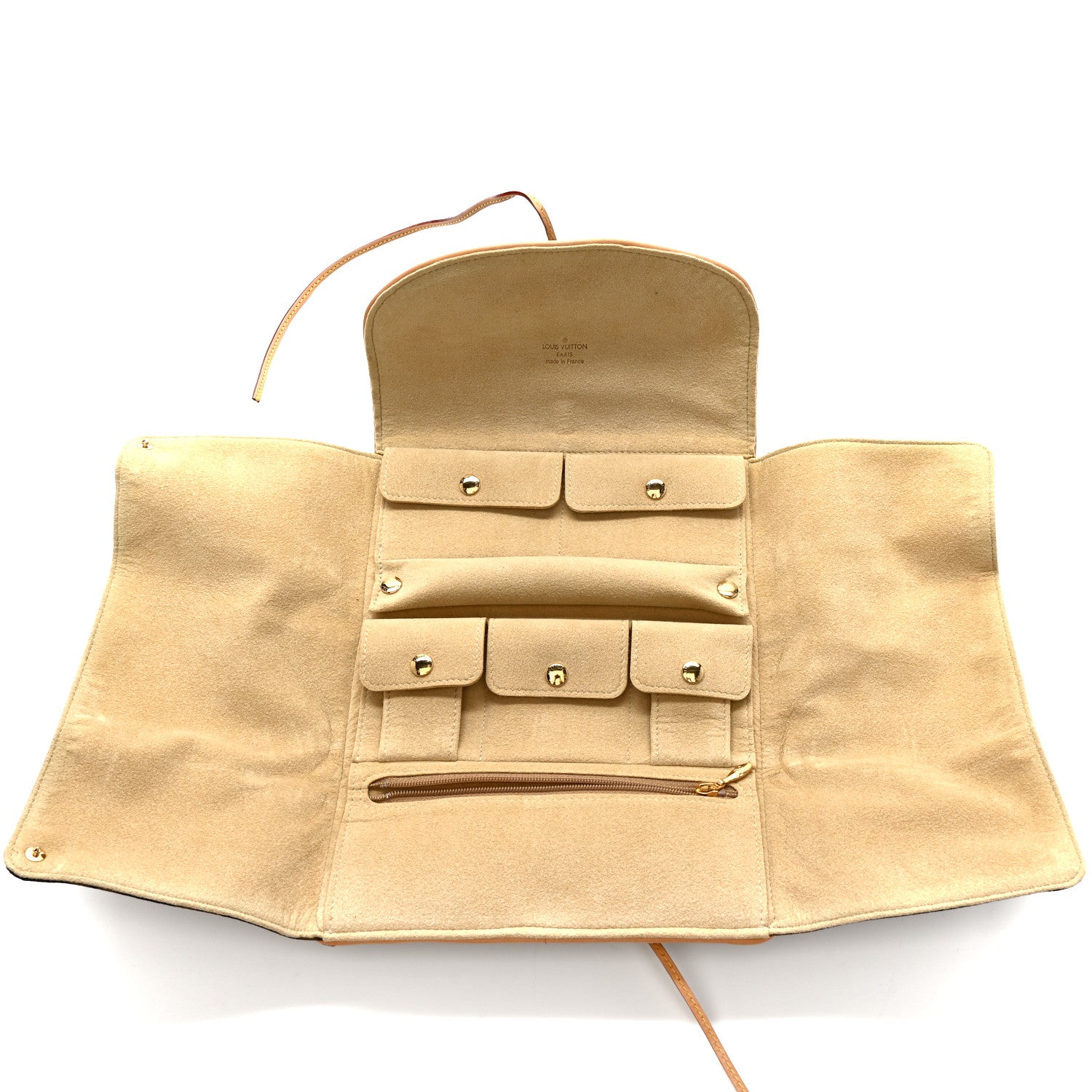 Louis Vuitton Monogram Jewelry Roll Pouch 1810776 – FASHIONPHILE