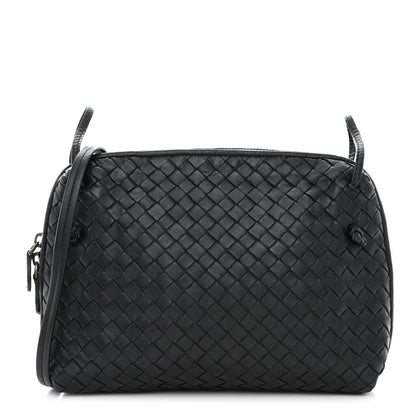 Bottega Veneta Nappa Intrecciato Nodini Bag Black 1 of 10