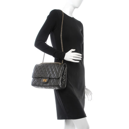 Chanel Lambskin Quilted 2.55 Reissue 227 Flap Dark Khaki 3 of 9