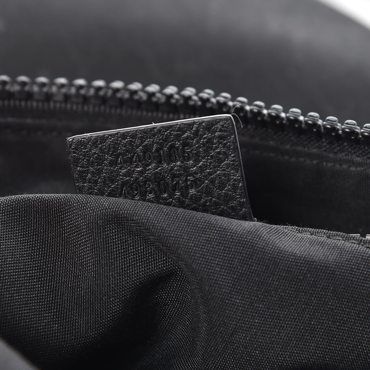Nylon Monogram Medium Flat Messenger Bag Black