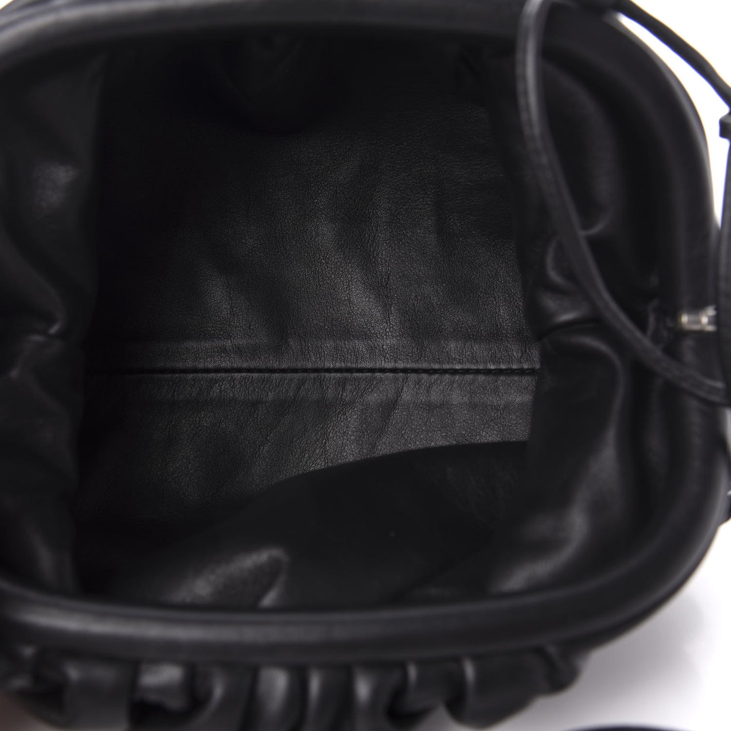 Butter Calfskin The Mini Pouch Black