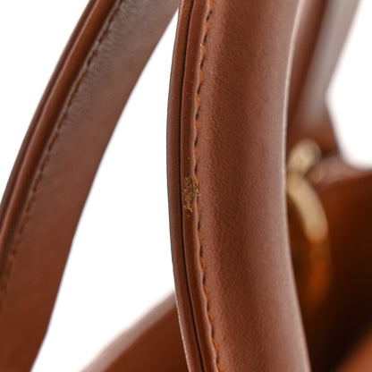 Christian Dior Calfskin Cannage Small My ABCDior Lady Dior Tan 13 of 13