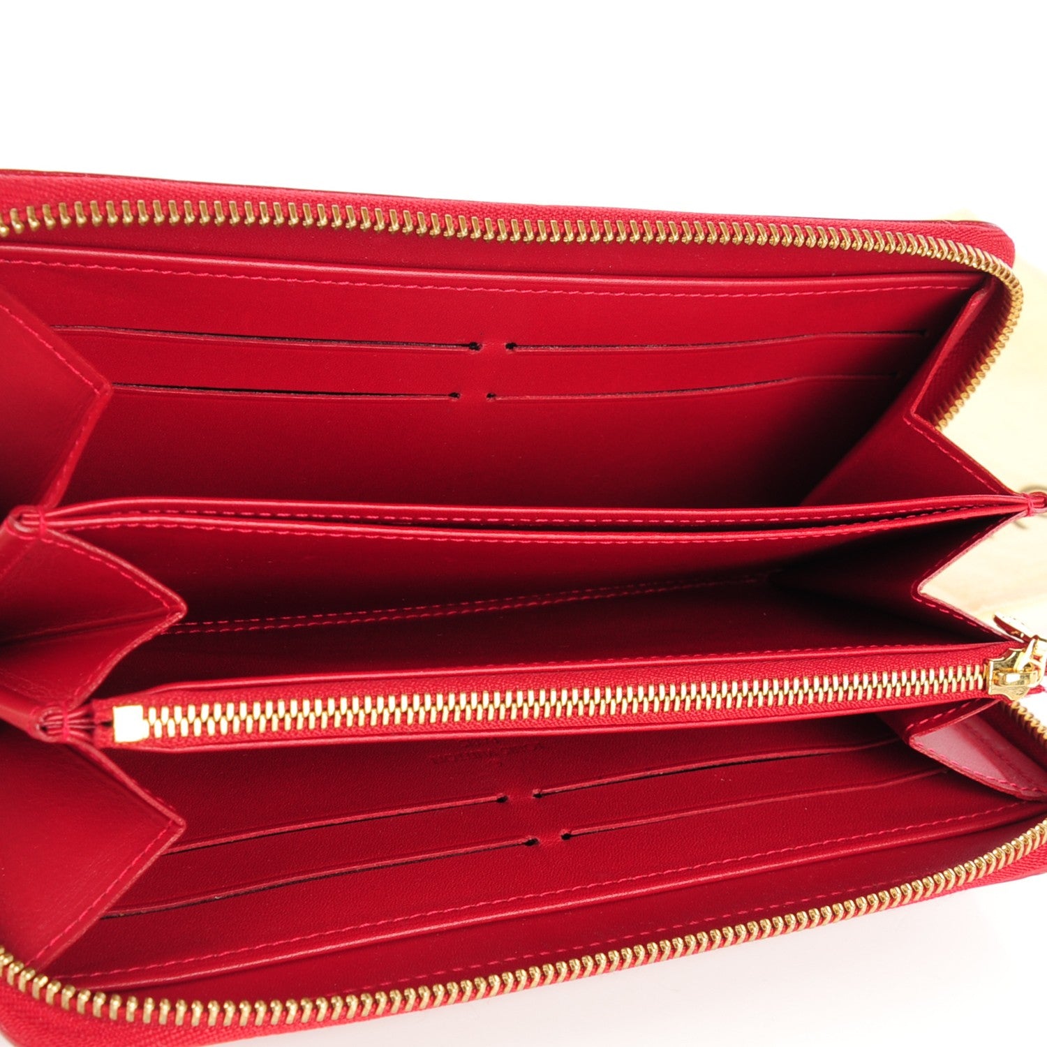 Louis Vuitton Vernis Zippy Wallet Pomme D'Amour 5 of 8