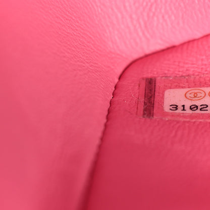 Chanel Caviar Quilted Medium Double Flap Pink 7 of 10