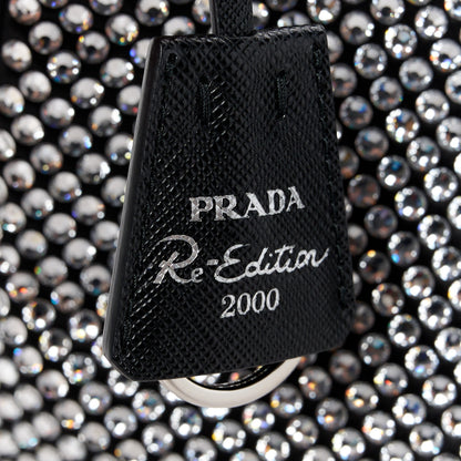 Prada Satin Crystal Mini Re-Edition 2000 Bag Cristal 8 of 12