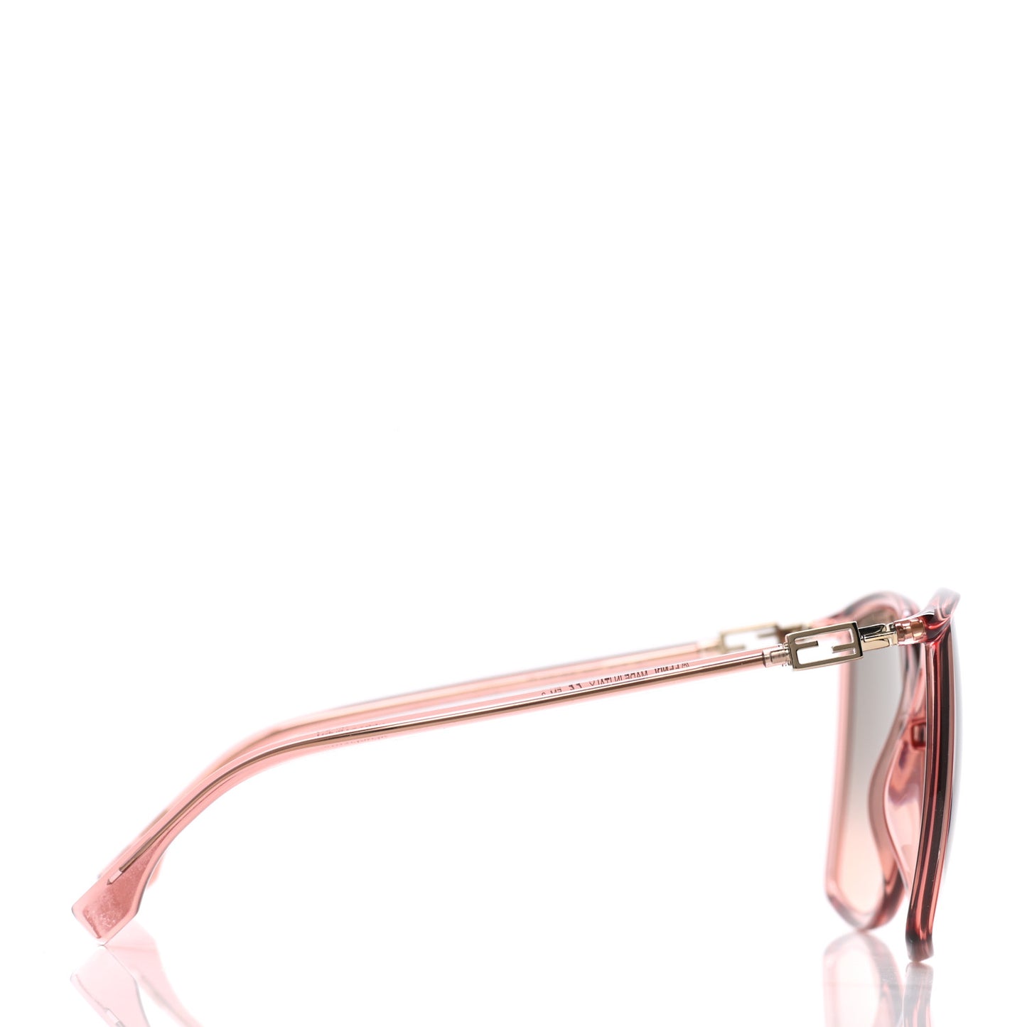 Acetate Square Oversized Sunglasses FF 0431/G/S Pink