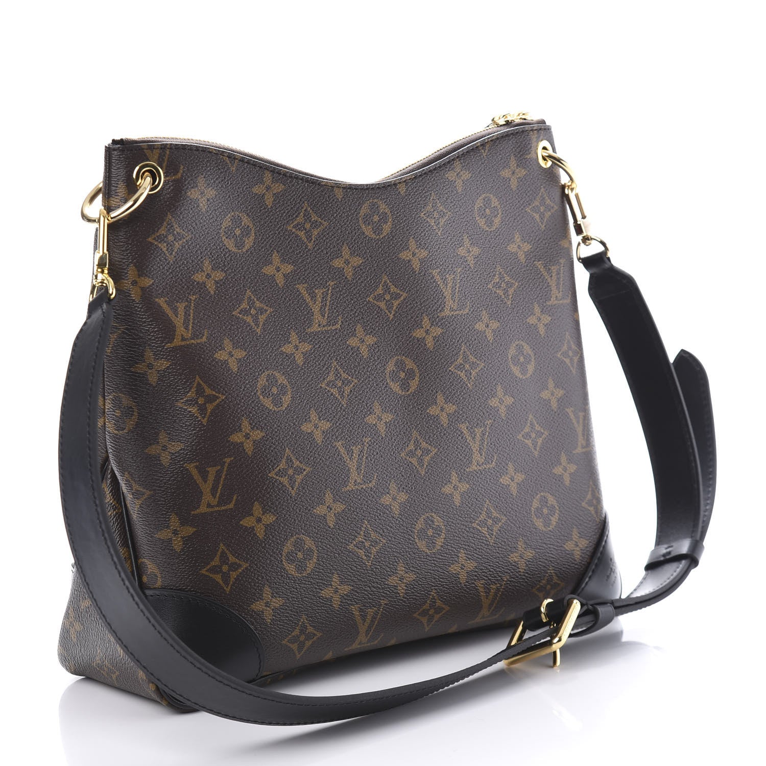 Louis Vuitton Monogram Odeon MM Black 3 of 9