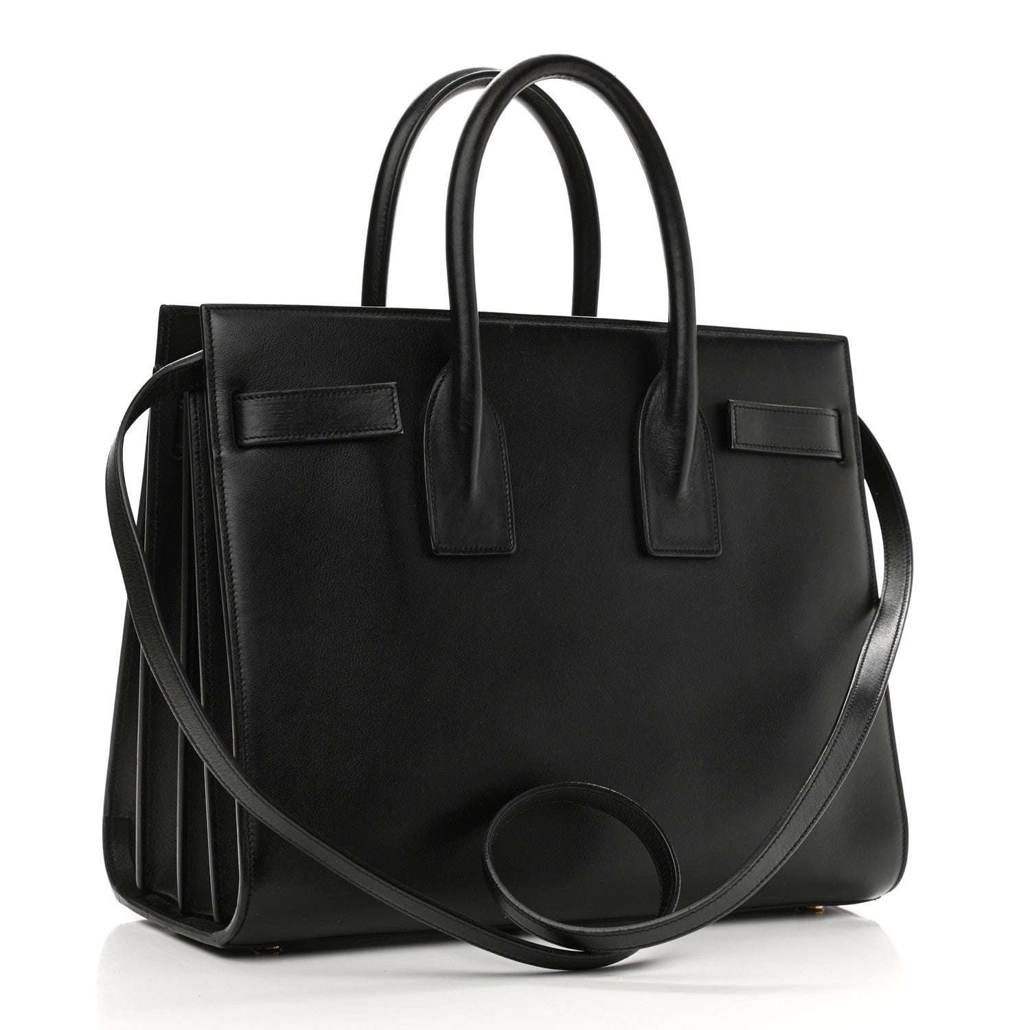 Saint Laurent Calfskin Small Sac De Jour Black 3 of 12