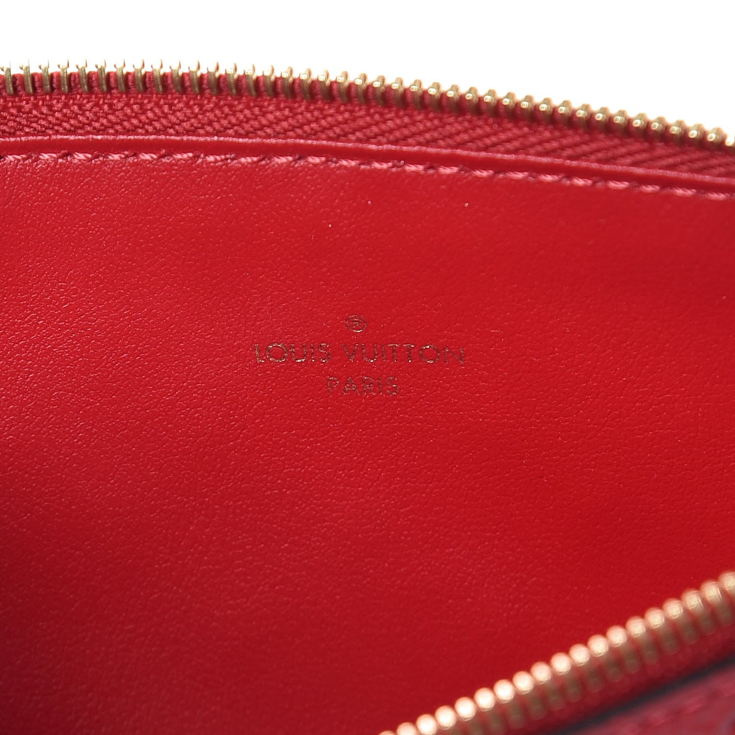 Louis Vuitton Empreinte Felicie Chain Wallet Zippered Insert Cherry 6 of 6