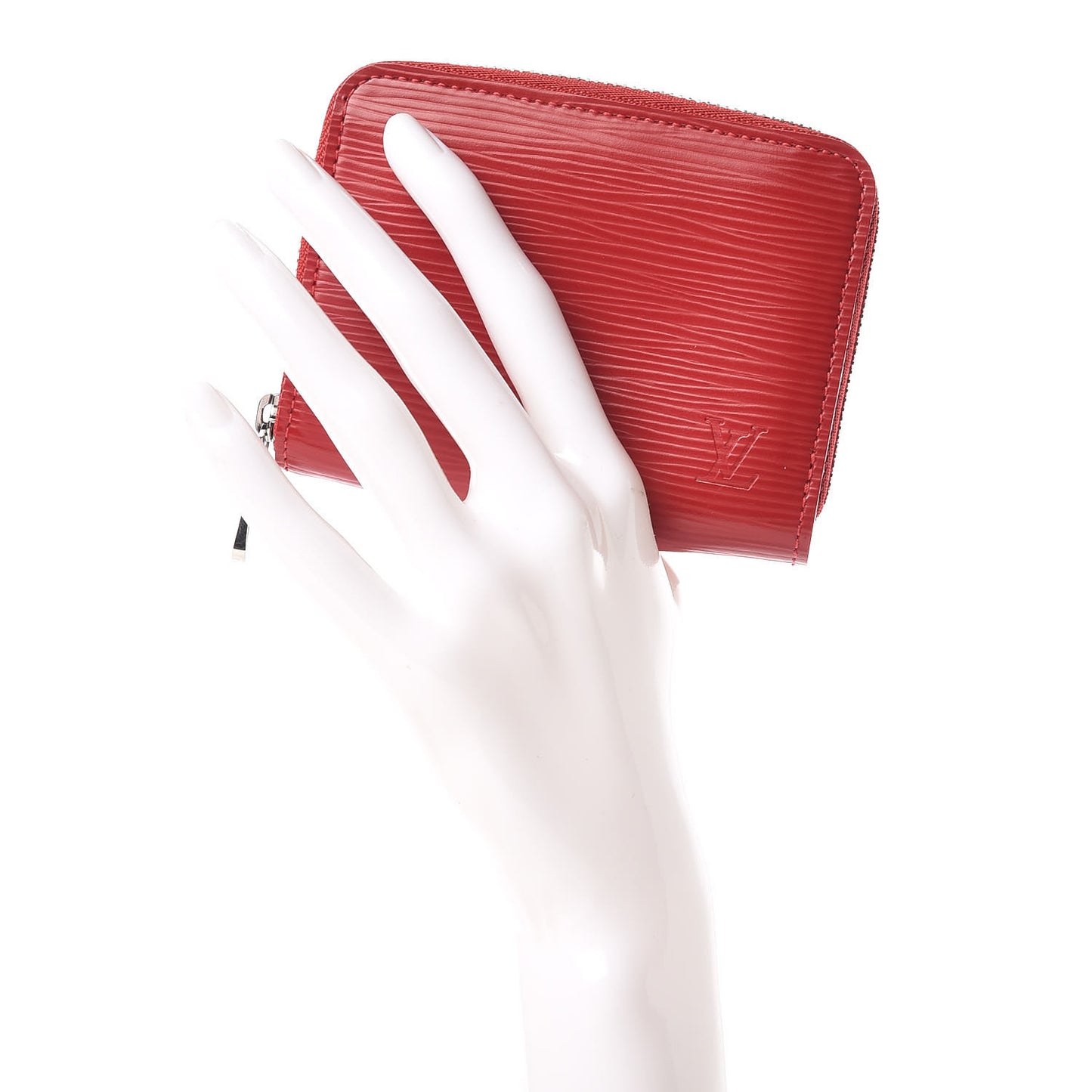 Epi Zippy Coin Purse Rubis