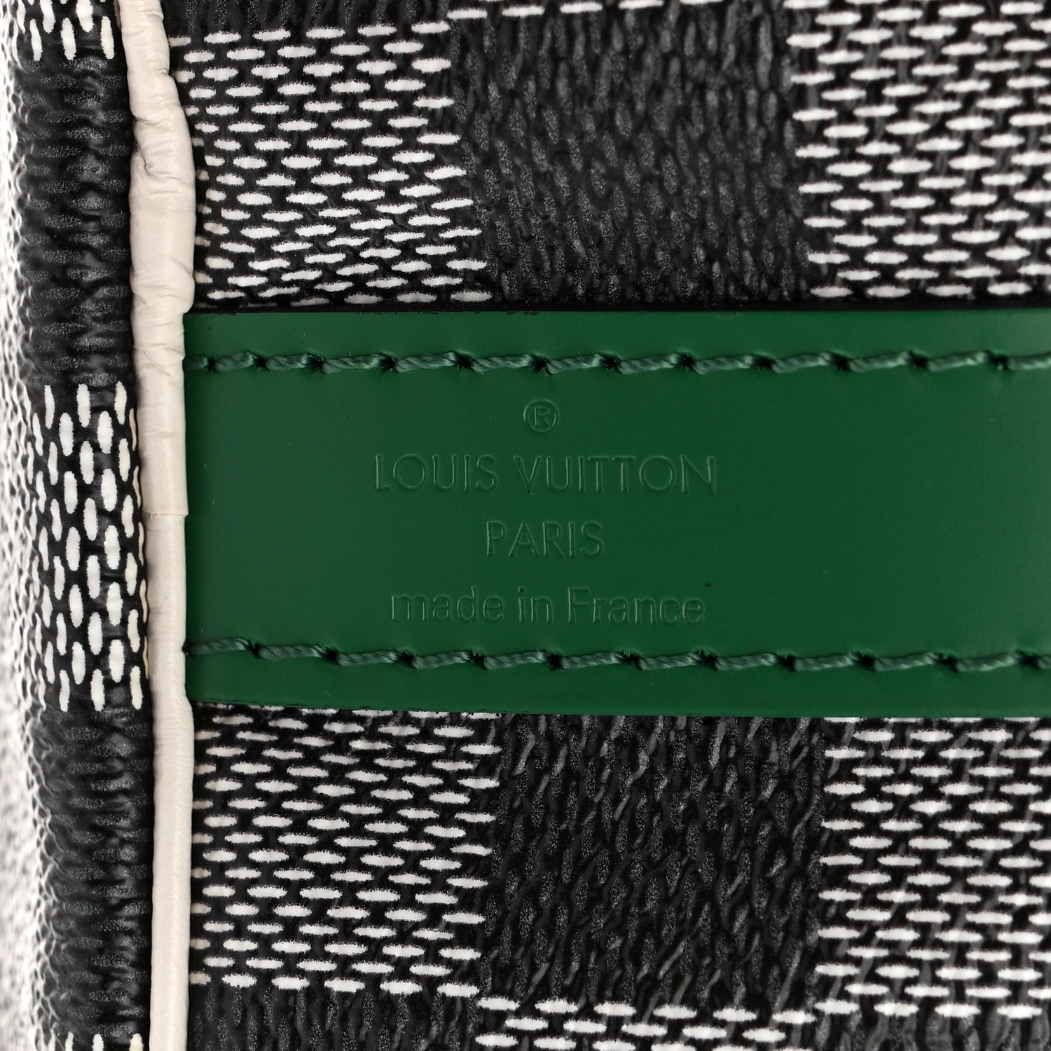 Louis Vuitton Damier Speedy Bandouliere 30 Black White 6 of 10