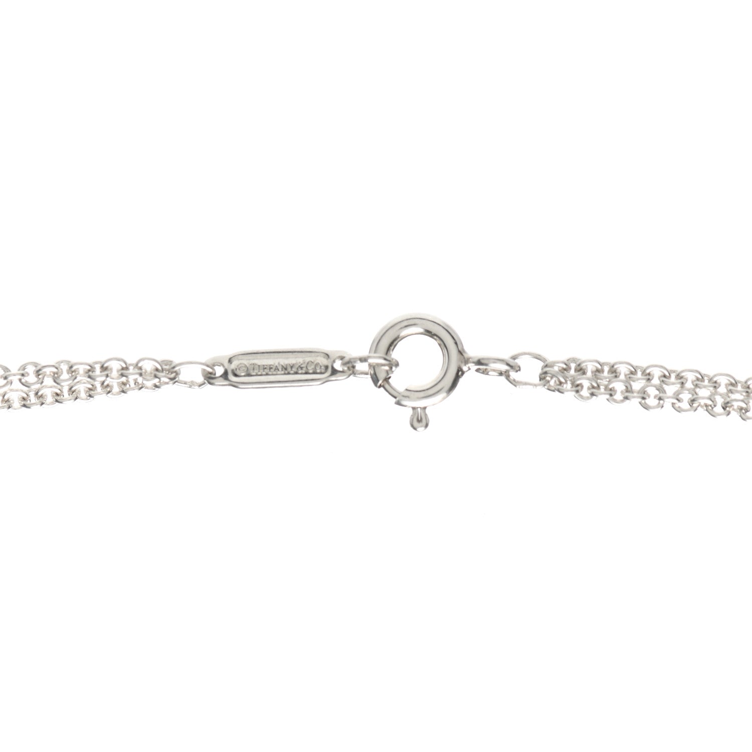 Tiffany Sterling Silver Infinity Pendant Necklace 4 of 5