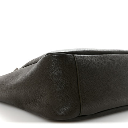 Saint Laurent Grained Deerskin Bea Tote Musk 8 of 9