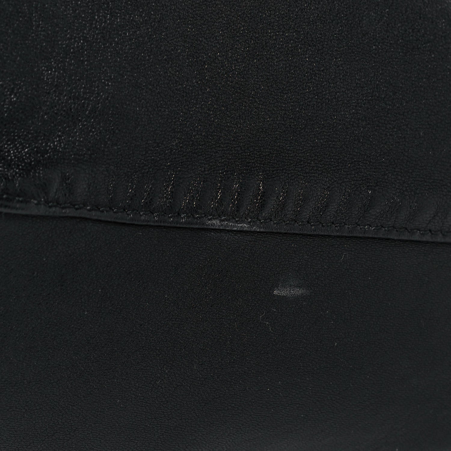 Saint Laurent Lambskin Teddy Drawstring Bag Black 15 of 15