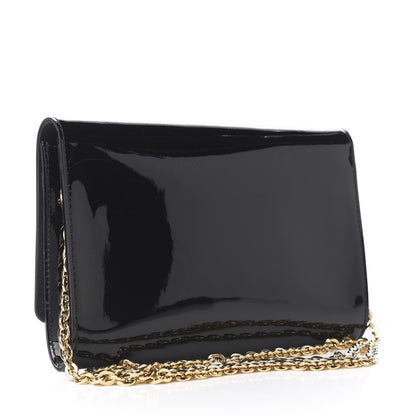 Louis Vuitton Patent Chain Louise GM Black 2 of 9