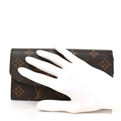Louis Vuitton Monogram Emilie Wallet Rose Ballerine 2 of 8