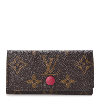 Louis Vuitton Monogram 4 Key Multicles Holder Fuchsia 1 of 7