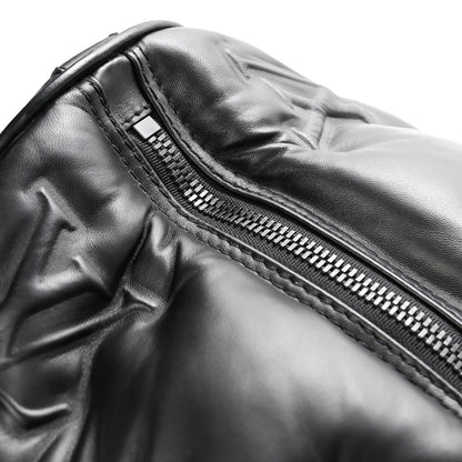 Louis Vuitton Lambskin Monogram Keepall Puffer XL Bandouliere 75 Black 9 of 11