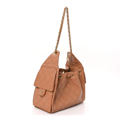 Chanel Caviar Quilted Small Chanel 25 Handbag Brown 2 of 10