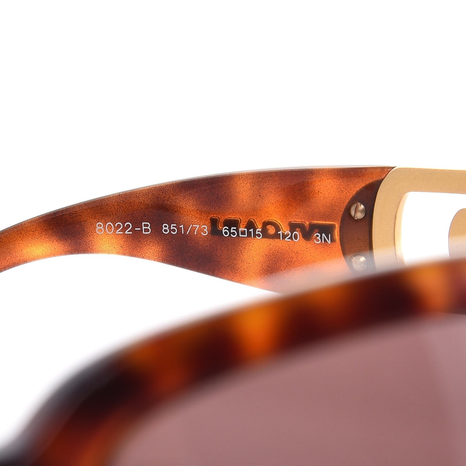 Bulgari Crystal 8022-B Sunglasses Dark Havana 6 of 8