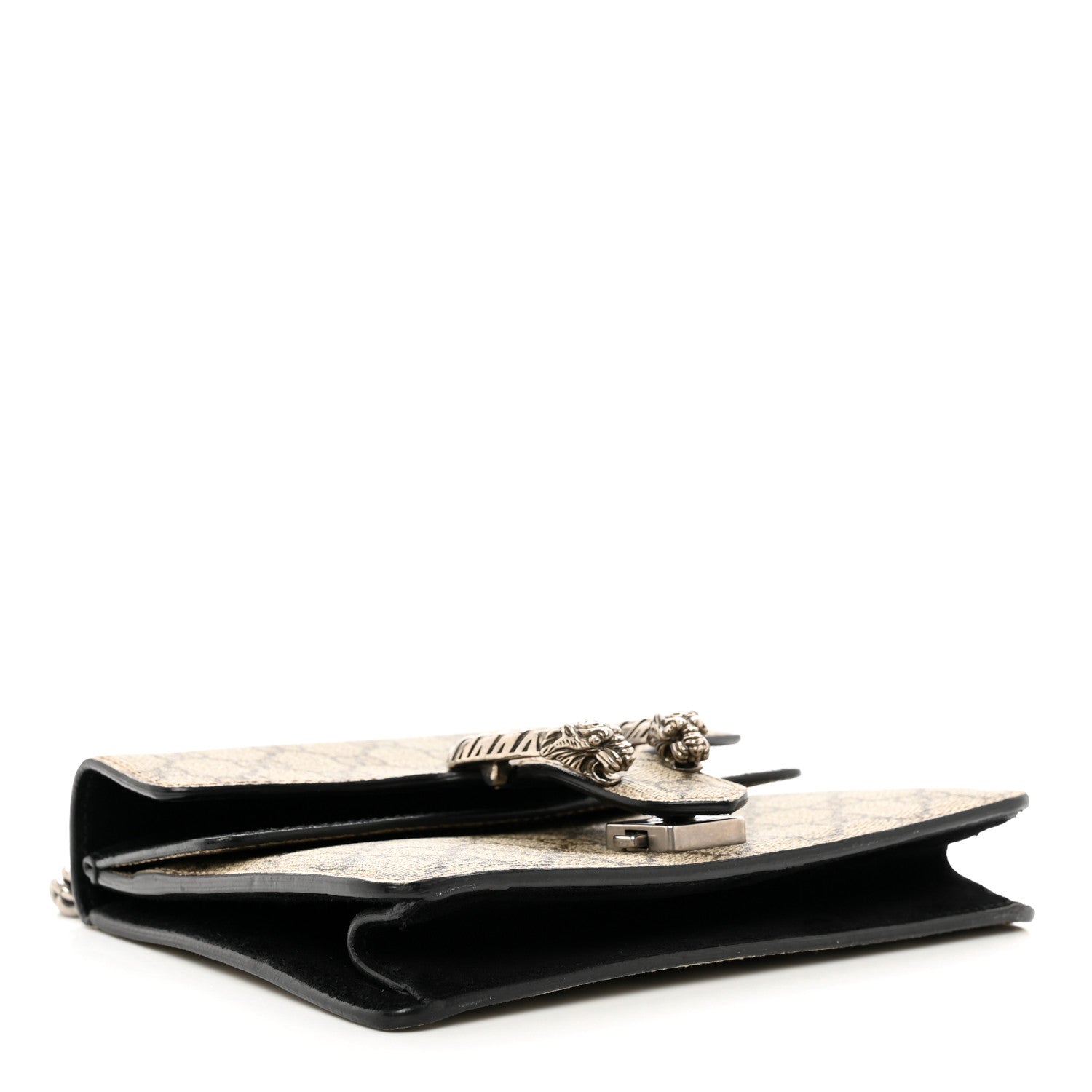 Gucci GG Supreme Monogram Mini Dionysus Shoulder Bag Black 4 of 10
