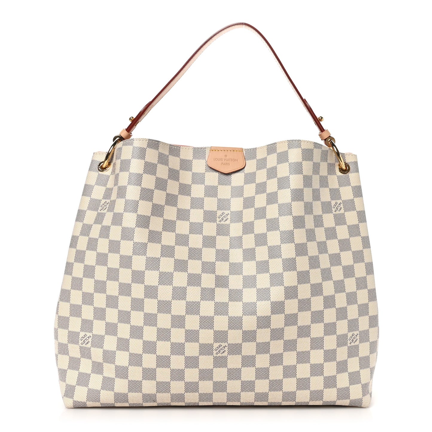 Damier Azur Graceful MM Rose Ballerine