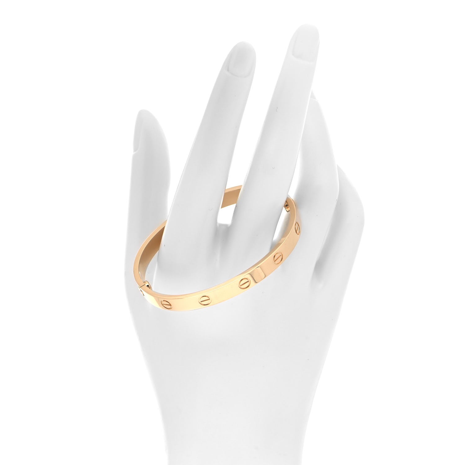 Cartier 18K Yellow Gold LOVE Bracelet 17 2 of 6