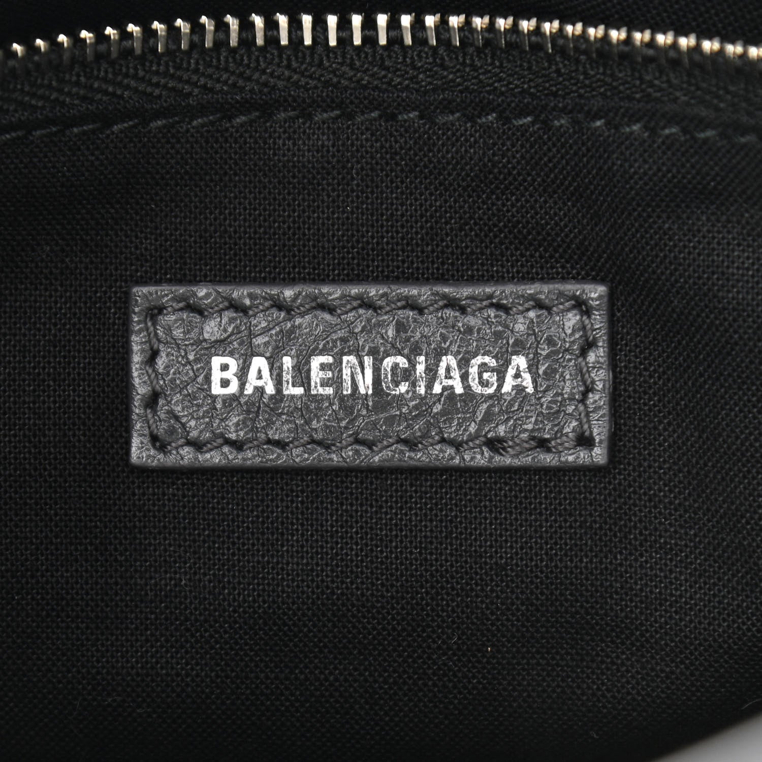 Balenciaga Agneau Classic Silver Hardware Mini City Gris Fossile 6 of 10
