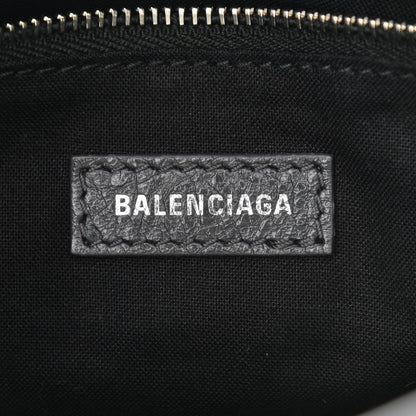 Balenciaga Agneau Classic Silver Hardware Mini City Gris Fossile 6 of 10