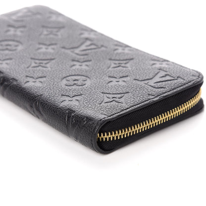 Louis Vuitton Empreinte Zippy Wallet Black 8 of 8