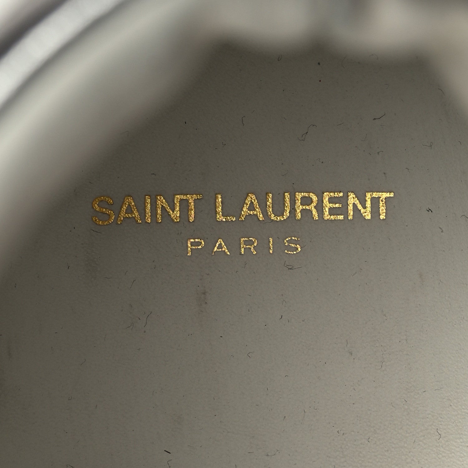 Saint Laurent Calfskin High Top Sneakers 44 White 8 of 10