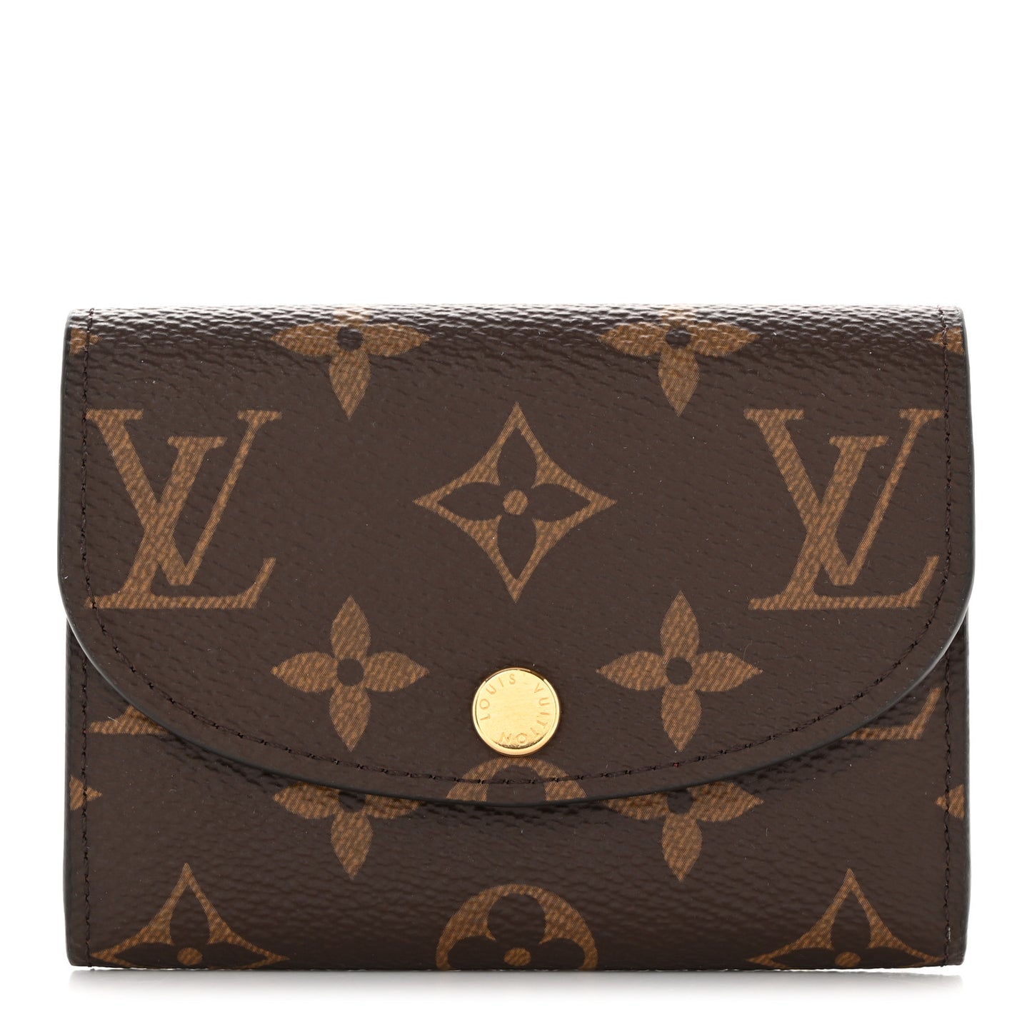 Monogram Rosalie Coin Purse Fuchsia