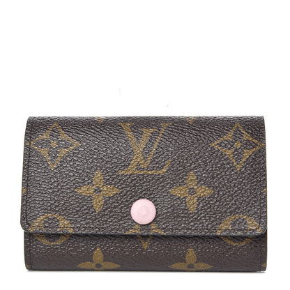 Louis Vuitton Monogram Multicles 6 Key Holder Rose Ballerine 1 of 9